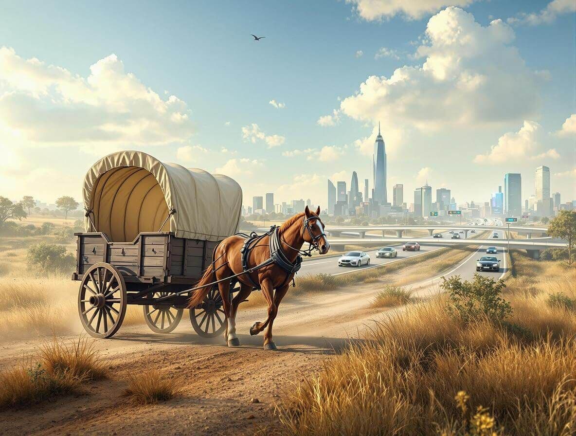 Blog cover for Why faster horses aren't enough - and what companies can learn from it
